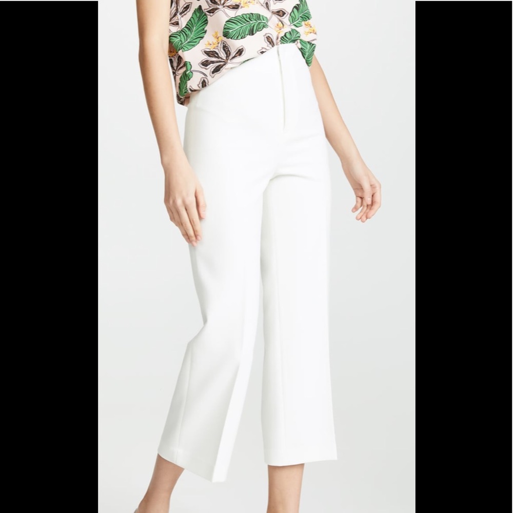 Alice + Olivia Lorinda Super High Crop Pants